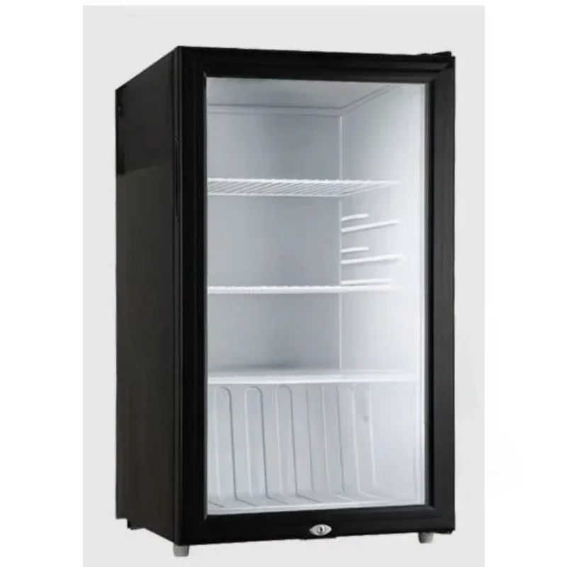 Upright drink cooler back bar commercial beer bottle cooler glass door under counter bar fridge