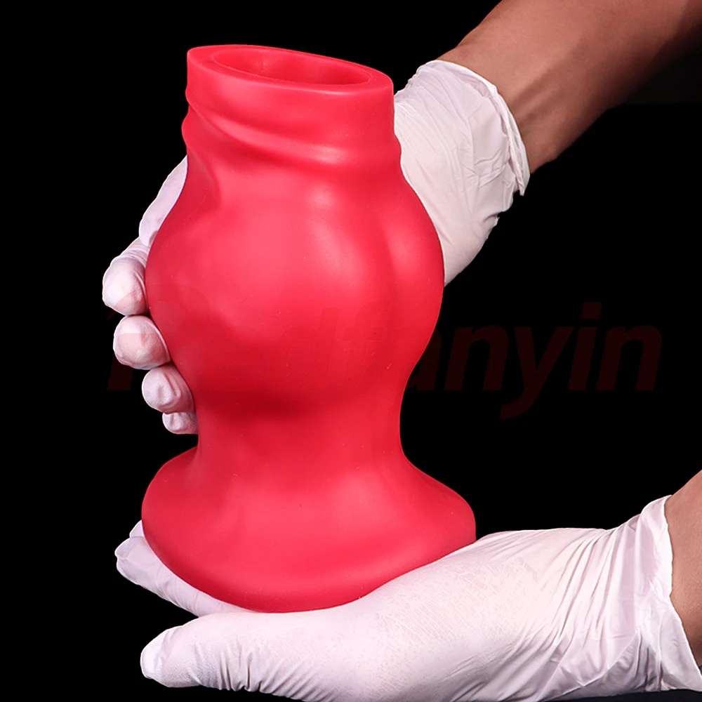 ألعاب الجنس الكبار منظار جوفاء المكونات الشرج المهبلية السائل سيليكون لينة بعقب المكونات ضخمة قضبان اصطناعية شرجية تدليك البروستاتا BDSM مثلي الجنس #6