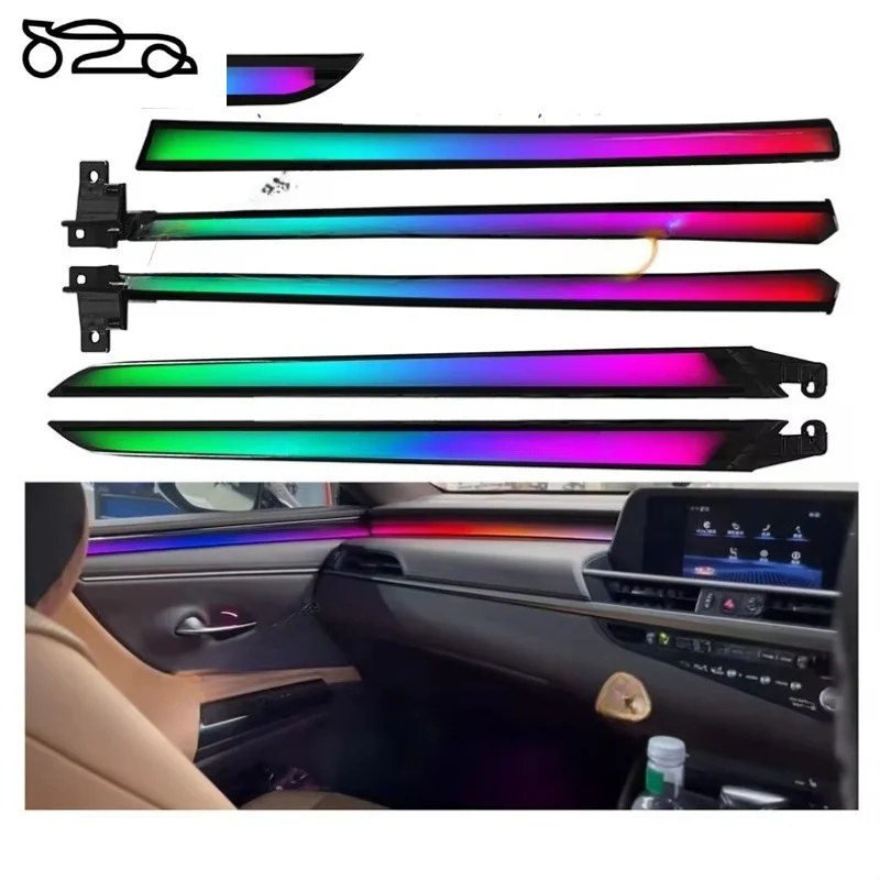 for Lexus ES 300H 350 Right Rudder Driving Dynamic Ambient Light Interior Light Emitting Diode Lighting Auto Parts Kit Symphony