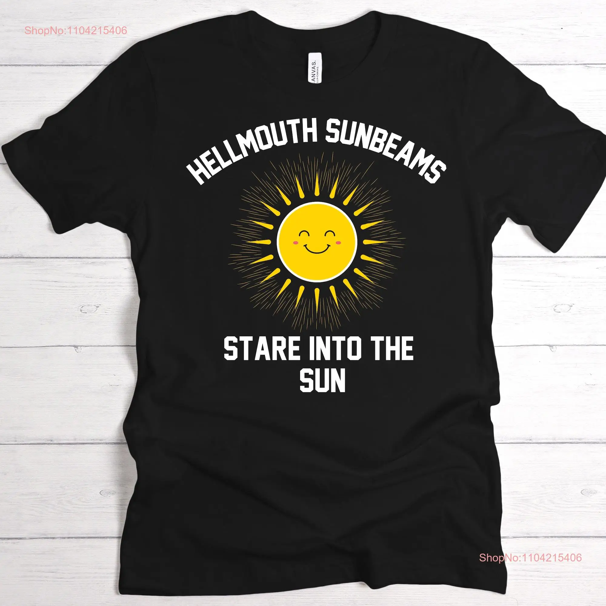 Hellmouth Sunbeams Stare Into the Sun T Shirt Blaseball Fan long or short sleeves