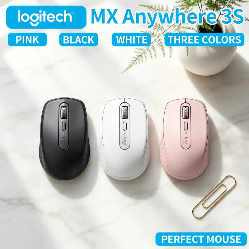 

Productivity MX Anywhere 3S - 8K DPI, MagSpeed Scroll, 3-Device Connect, Perfect for Watch Marketing Plan Daily Task List