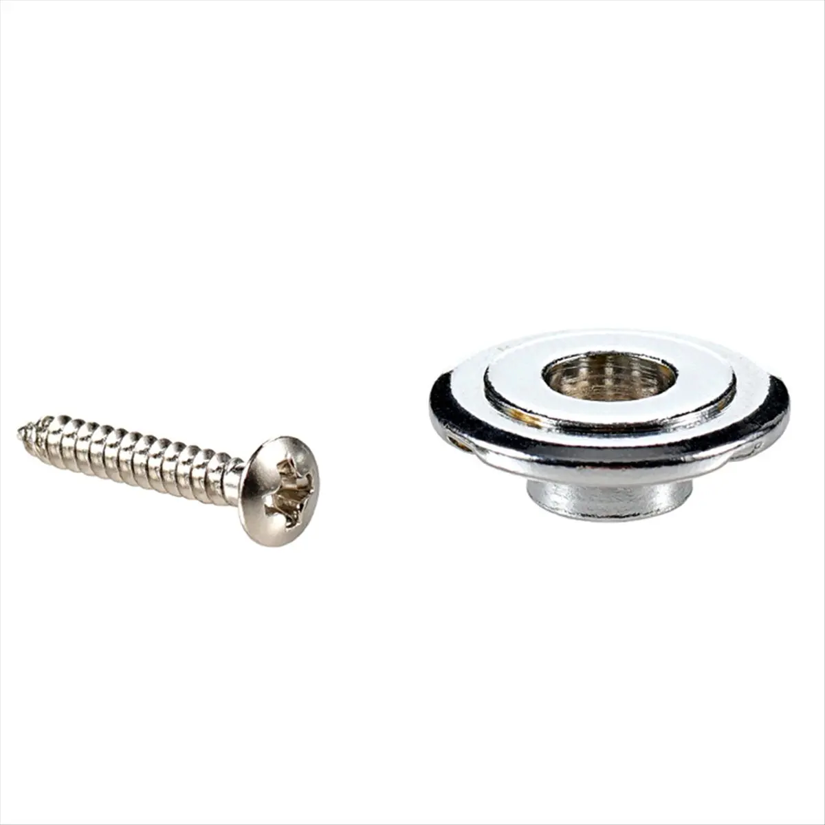 ABST 19mm Round String Tree String Guide Retainer with Mounting Screws for Jazz Electric