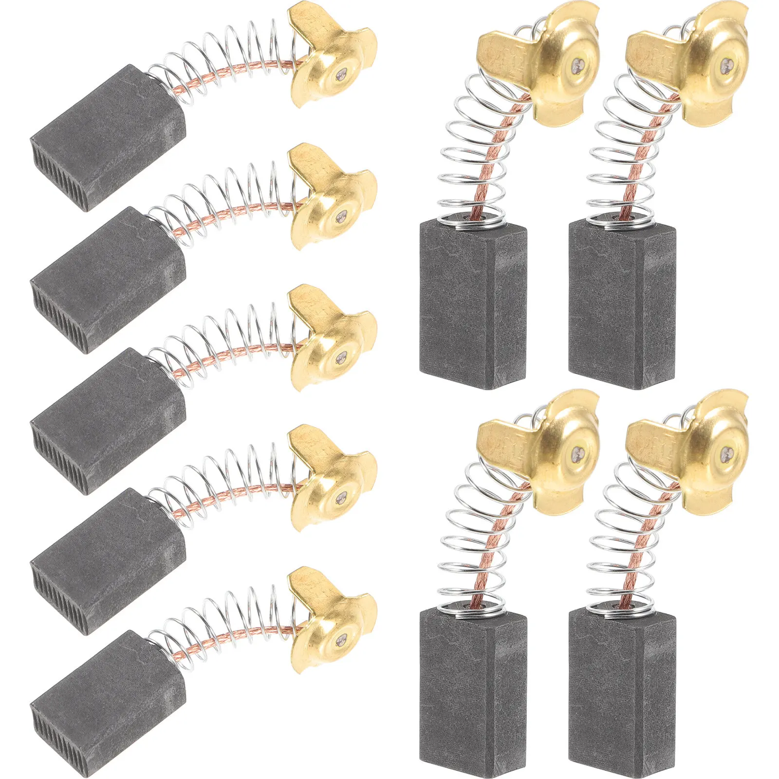 20pcs Electric Motor Carbon Brushes for Angle Grinder Power Tool Replacement Parts Compatible Sturdy Precision Machining Long