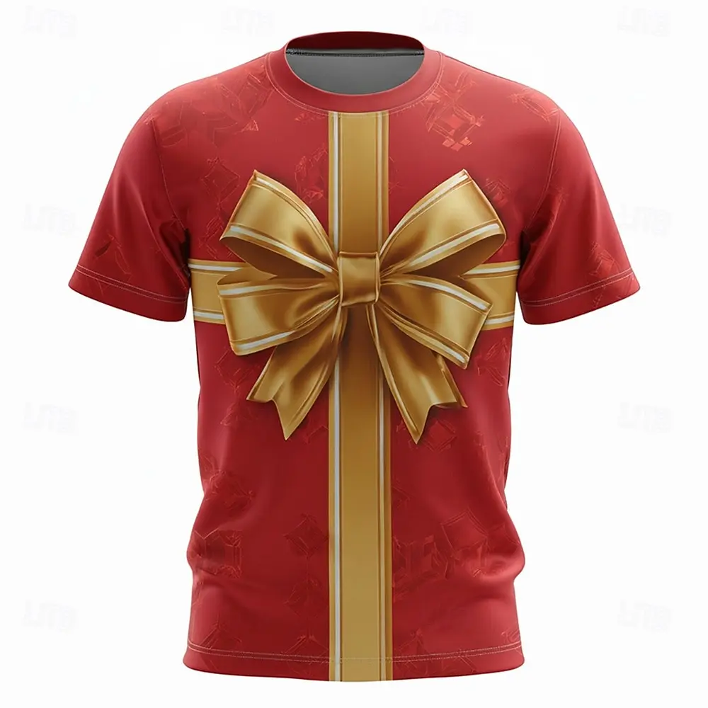 الرجال عيد الميلاد قزم زي قميص أخضر أحمر التلبيب السترة نمط مع ربطة القوس فيونكة وجيب قصب الحلوى مضحك حفلة الجدة أفضل هدية