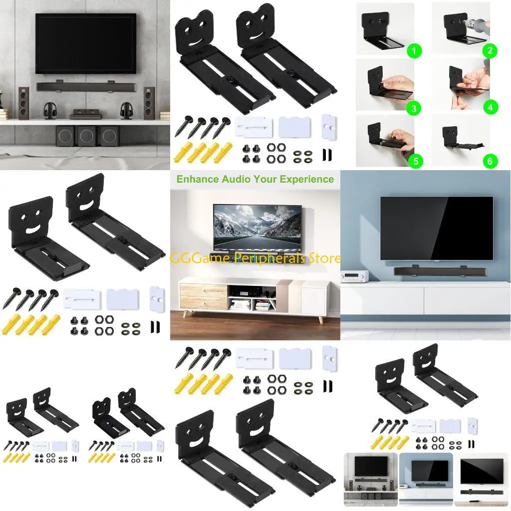 

U55B Heavy Gauge Metal Adjustable Slide Track For Secure Sound Equipment Installation