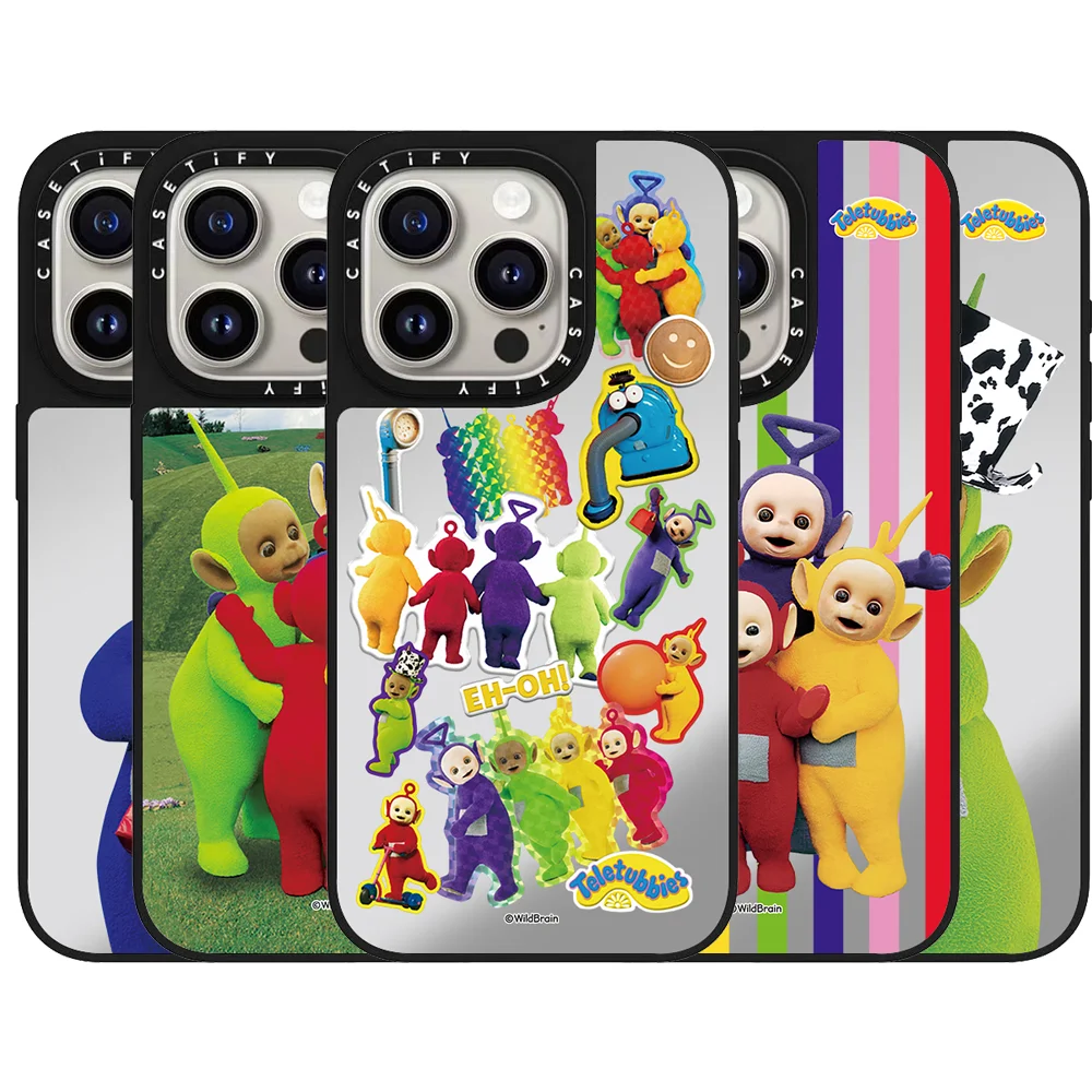 

CASETiFY Co-brand Teletubbies Cartoon Series Phone Case Magnetic for iPhone 17 16 15 14 13 Pro Max Plus Air Protect Cover