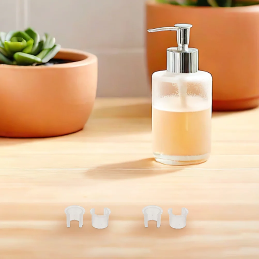 

40Pcs Antileak Plastic Pump Bottle Locks Compact Travel Clamps for Lotion Shampoo Dispensers Leakproof Lotion Pump Clip