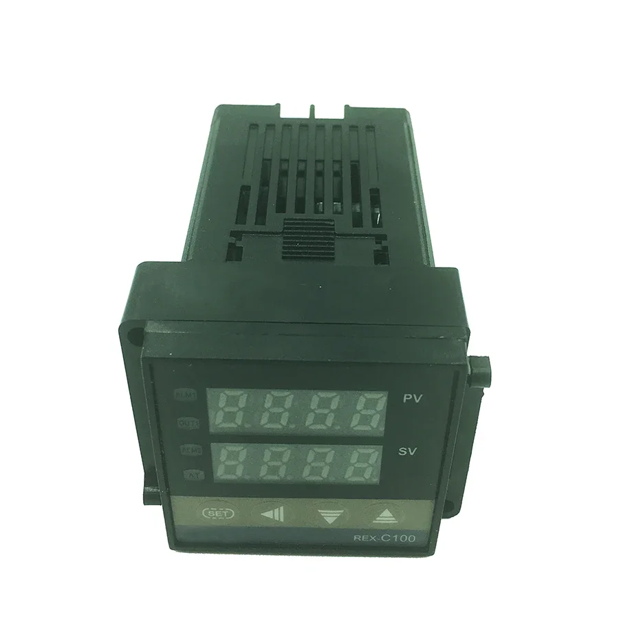 REX-C100 digital temperature controller thermostat  relay output + K type  thermocouple sensor 48 x 48
