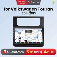 Junsun Qualcomm 8 Core Wireless CarPlay for Apple Android Car Radio VOLKSWAGEN TOURAN 2011-2015 Car Radio