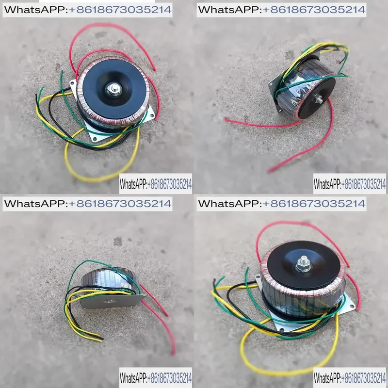 1pcs 500W Toroidal Audio Transformer for Preamplifier and Amplifier High Efficiency Low Noise Power Supply Component