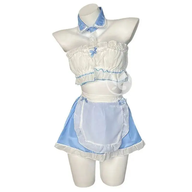 

Sexy Lingerie Sexy Maid Outfit Small Bust Enhancing Pure Desire Maid Costume Cute Maid Uniform Dress Pure Desire Playful 6TOJ