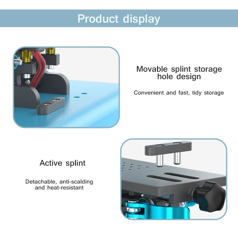 Imagem -05 - Sunshine-multifunções Flat Edge Máquina de Separação de Tela para o Reparo do Telefone Móvel 360 ° Rotating Frame Removal Tool S-918l Plus