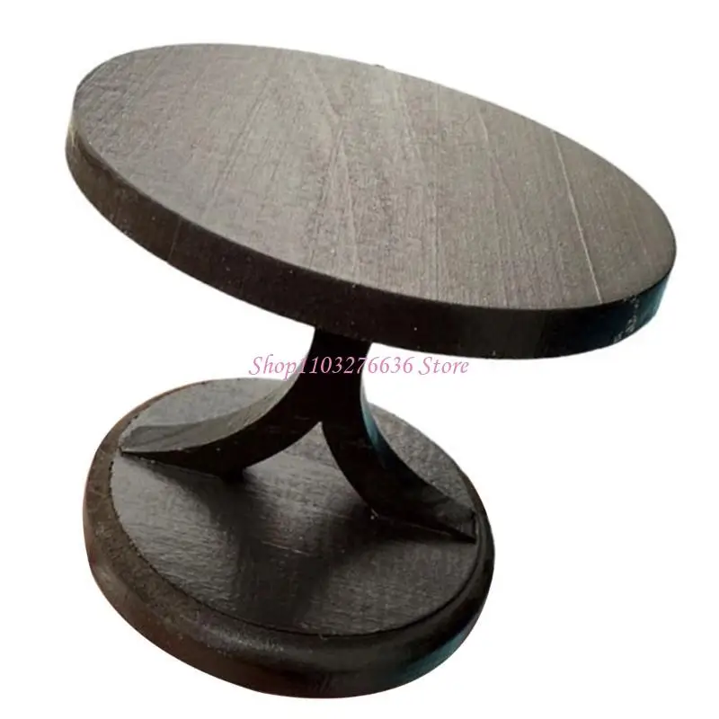 R6FD 1:12 모델 미니어처 엔드 테이블 인형 인형 거실 금속 테이블 가구 인형 하우스 장식 디스플레이 액세서리