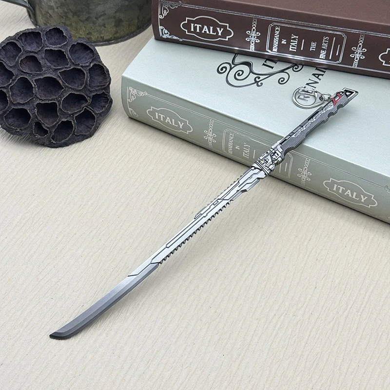 26cm TsuruGR-74 Sword Jack Ghostrunner Game Peripherals 1:6 Metal Weapon Model Home Ornament Crafts Equipment Accessorie Toy Boy