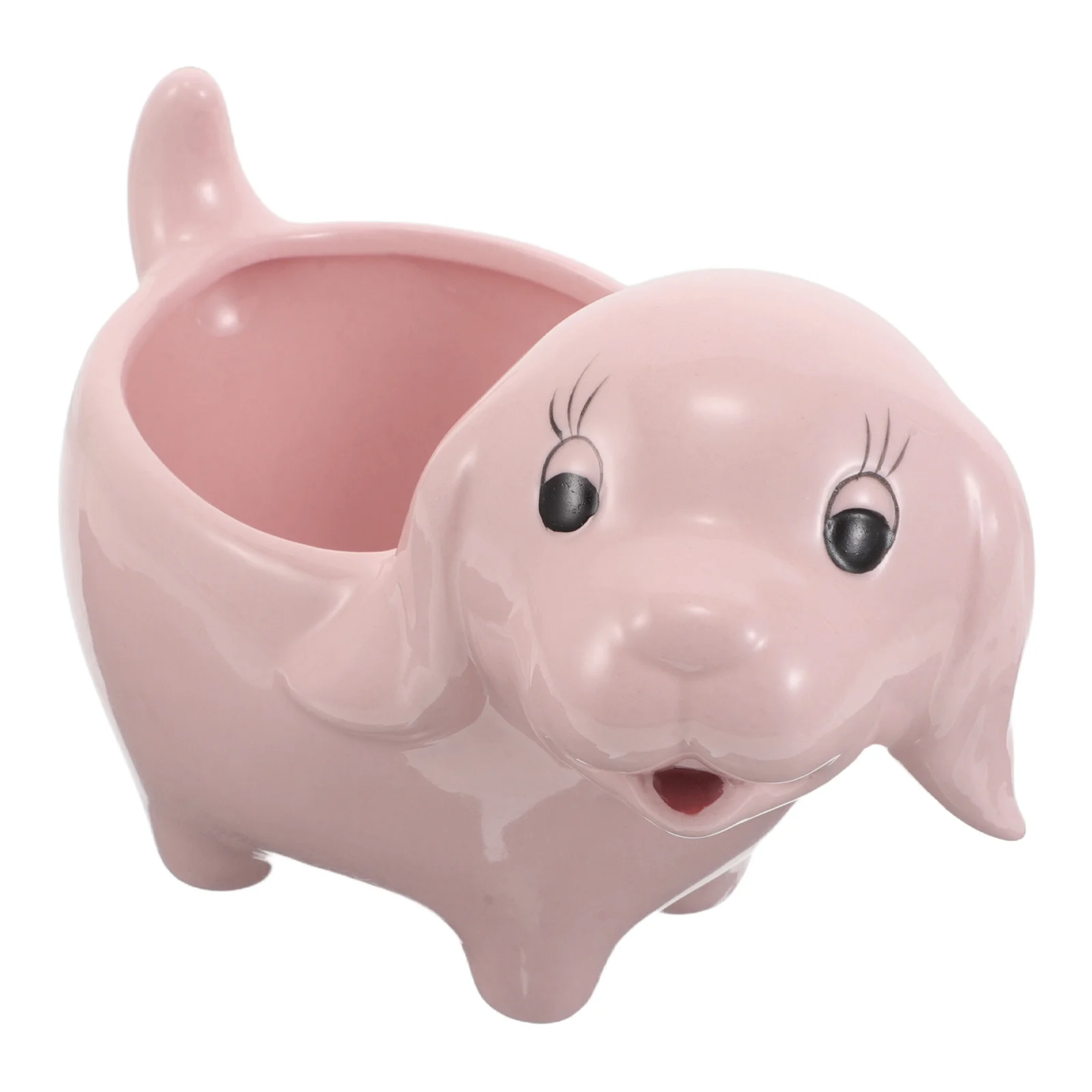 

Цветочный горшок в форме собаки, небольшой декоративный горшок для дома, офиса, сада, гостиной, рабочего стола, милый держатель для растений, подарок