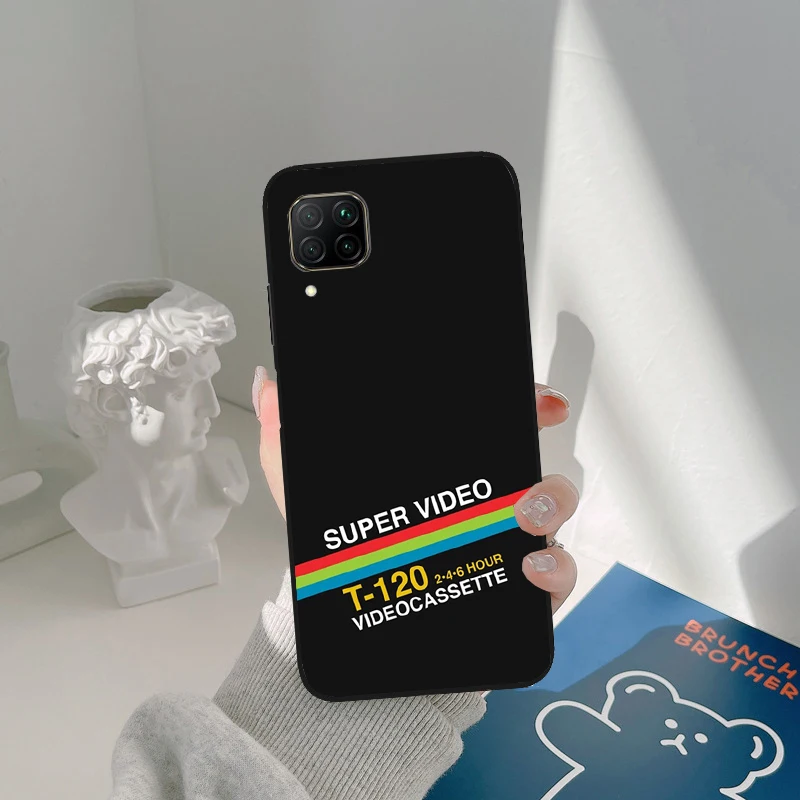 ريترو VHS الشريط لهواوي نوفا 11i 12i 12s 7i 8i Y73 Y70 Y90 Y60 Y72 Y61 Y91 9 10 SE P30 Pro P40 لايت
