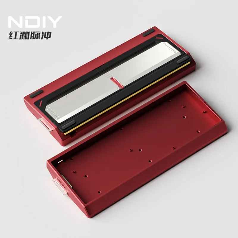 X60 Keyboard Shell Customized Adaptation Wooting60HE Aluminum Ship Shell GH60 Magnetic Switch Keyboard Game Office Accessories