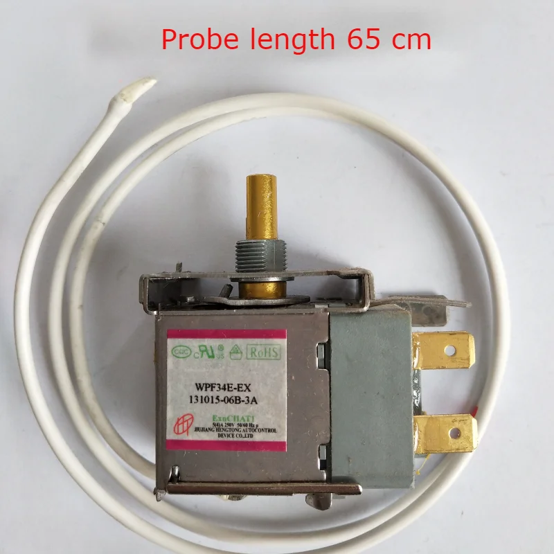 Części do regulatora temperatury lodówki WPF34E1806104 2-piny do lodówki Hisense Ronshen