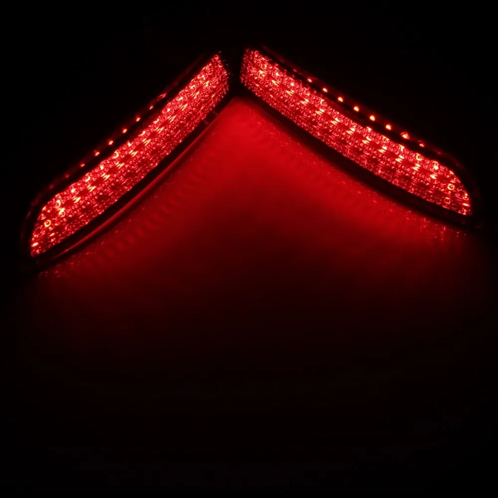 ANGRONG 2x Black Smoked Rear Bumper Reflector LED Brake Light For Toyota Avensis  Estima 2.4 Previa Alphard MK I RAV4