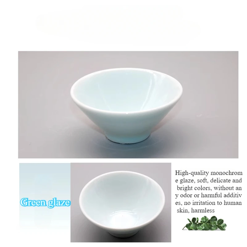 طلاء سيراميك أحادي اللون سعة 300 مل - مثالي لآثار فرن سيلادون والأزرق الجليدي والتنين، والحرائق عند 1180-1250 ° ج