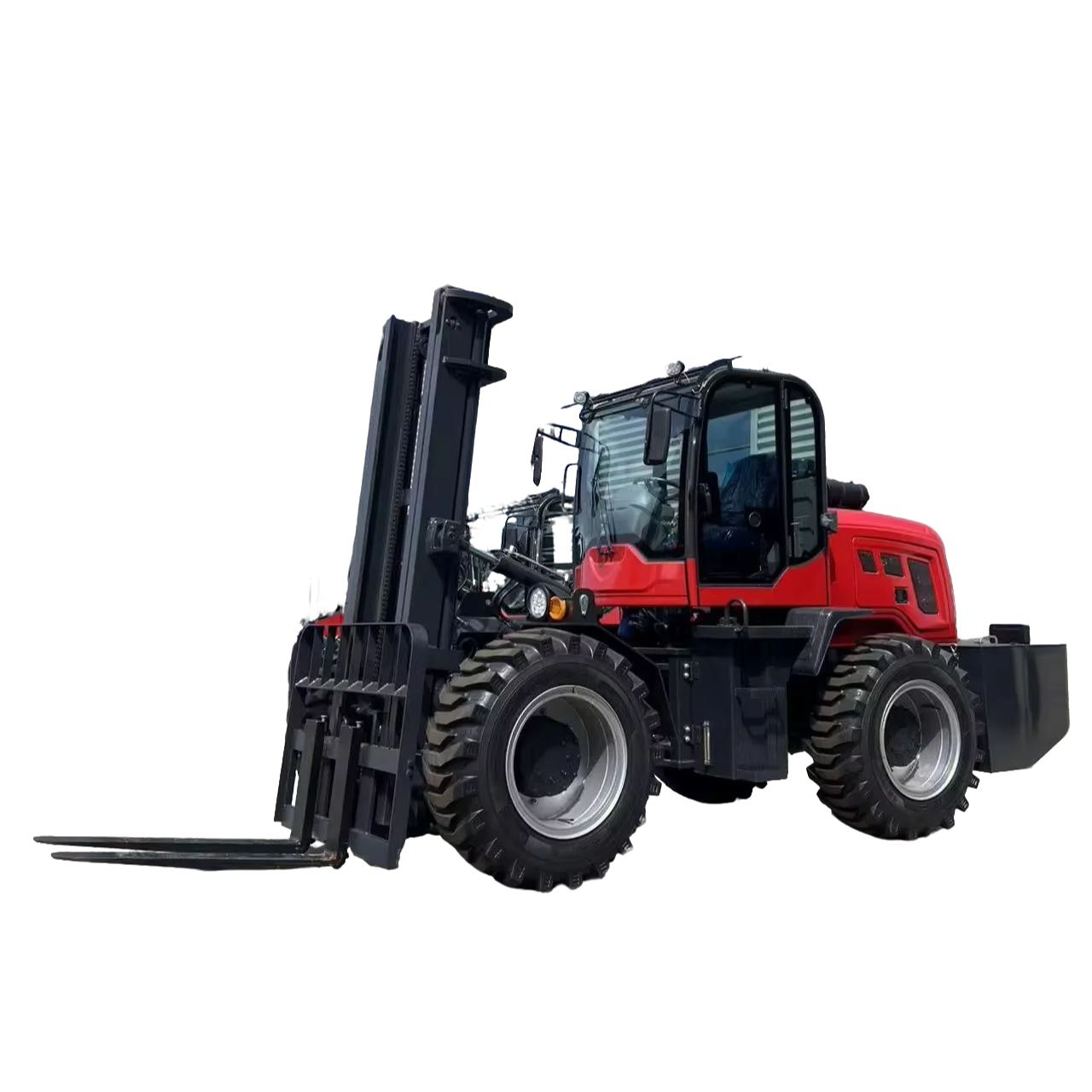 Customize Direct Sales Wholesale Diesel  5 Ton Forklift Truck Forklift Diesel China Manufacturer 4WD