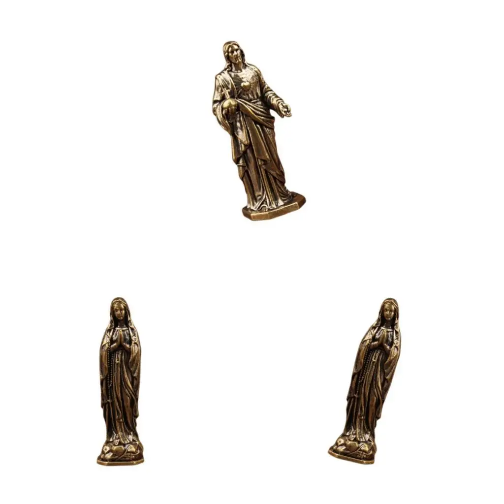 Estatua cristiana Jesús, regalo religioso católico, decorativa las Vírgenes Marías