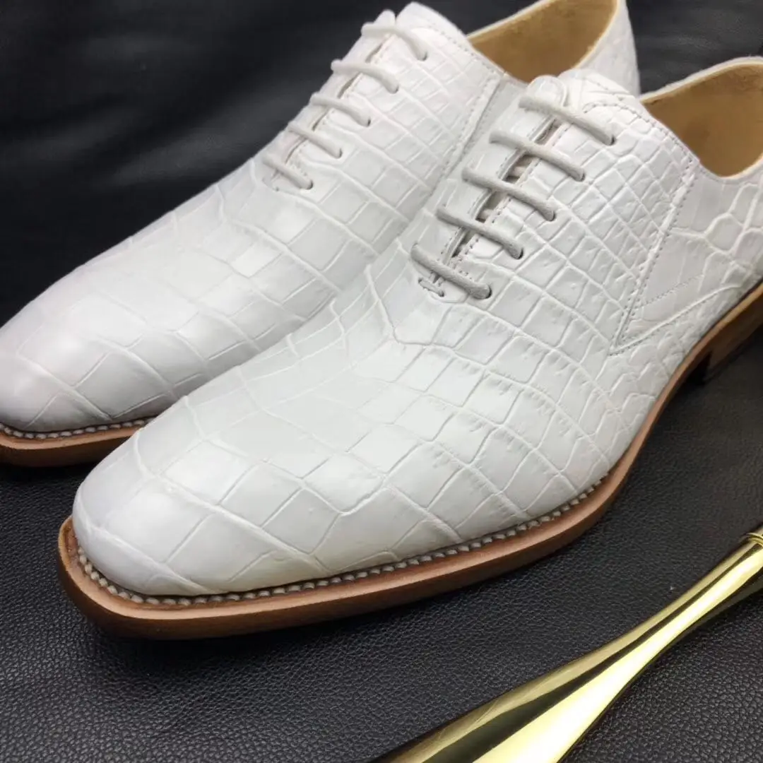 yingshang new arrival men dress shoes men shoes male wedding shoes white shoes