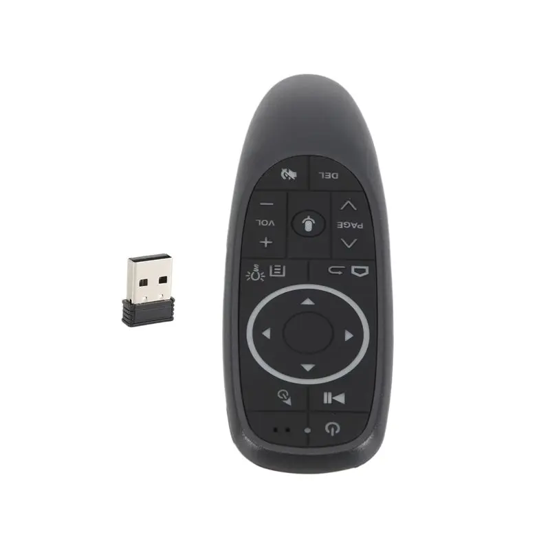 Super Deal -1 Piece G10S Pro Remote Control Black ABS For Android TV Box Voice Remote Control 2.4G Wireless Mouse Gyroscope IR R