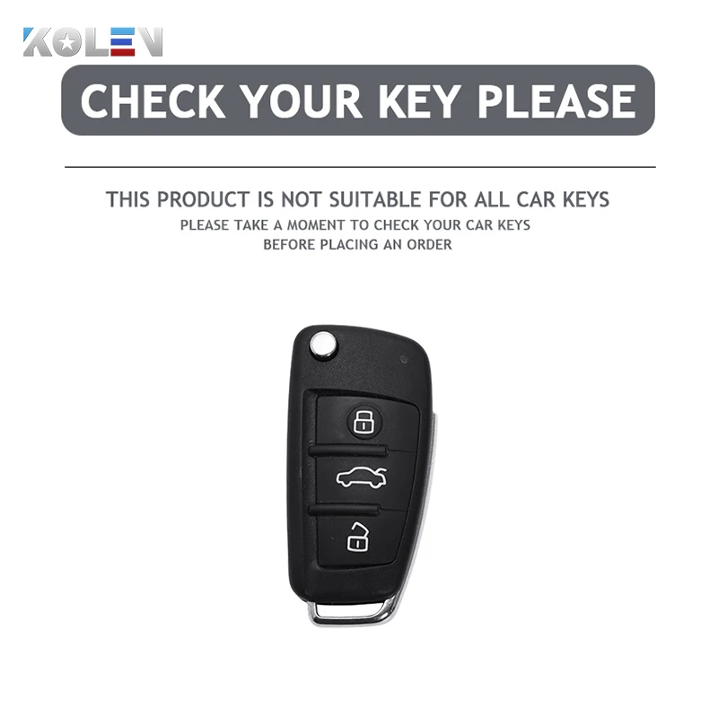 Funda de TPU con tapa para llave de coche, carcasa para Audi A1 A3 8P 8L A4 A5 B6 B7 A6 A7 C5 C6 4F Q3 Q5 Q7 Q8 TT S3 S4 S6 RS, accesorios