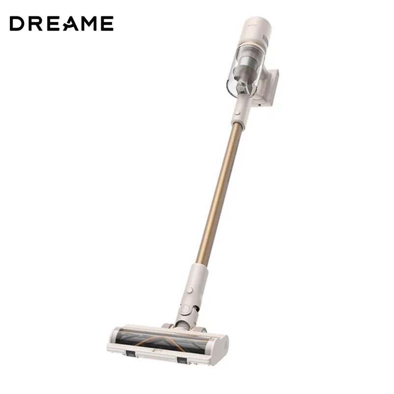 

Беспроводной пылесос Dreame U10, 100AW 19000Pa 180 ° Вращающаяся щетка со светодиодной подсветкой, 40 минут работы, для уборки шерсти животных, твердых полов и ковров