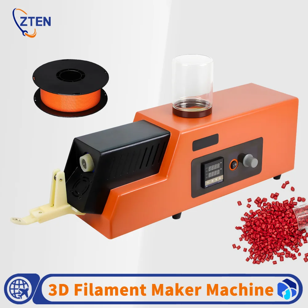 3D Filament Maker Desktop Extractor Consumables Maker Speed Adjustable 1.75mm 3mm Maker Machine 3D Printing Consumables Maker