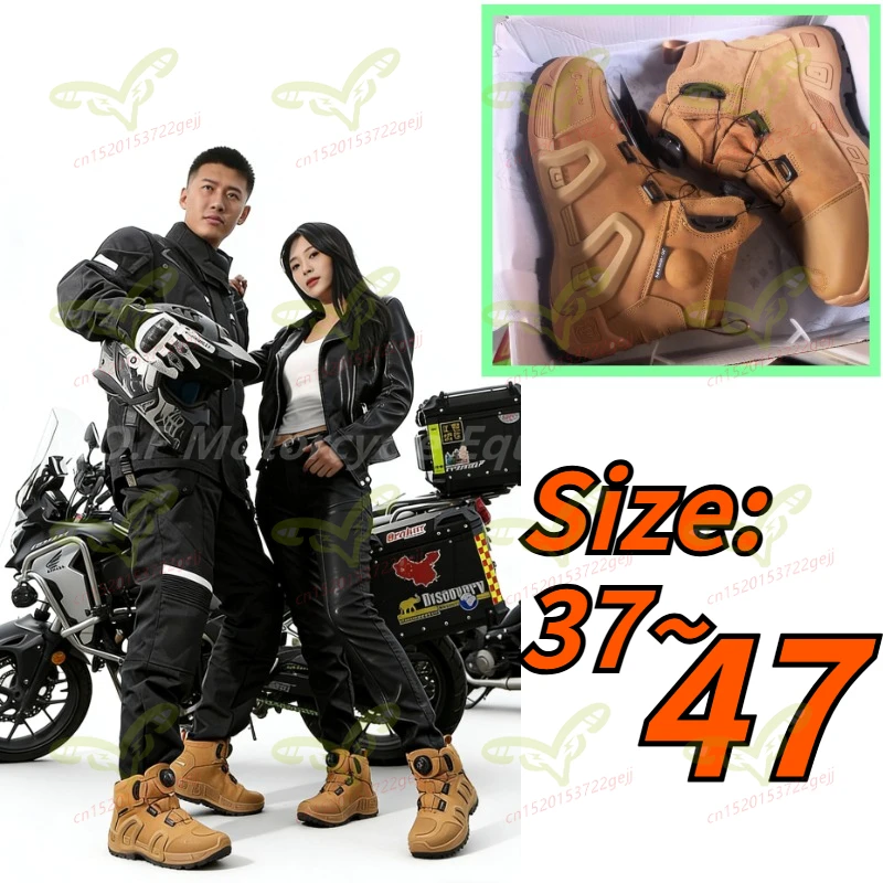 

Motorcycle Riding Boots Breathable and Wear-resistant Sports Shoes Electric Off-road Motorcycles Ebike Riding Boots Outdoor