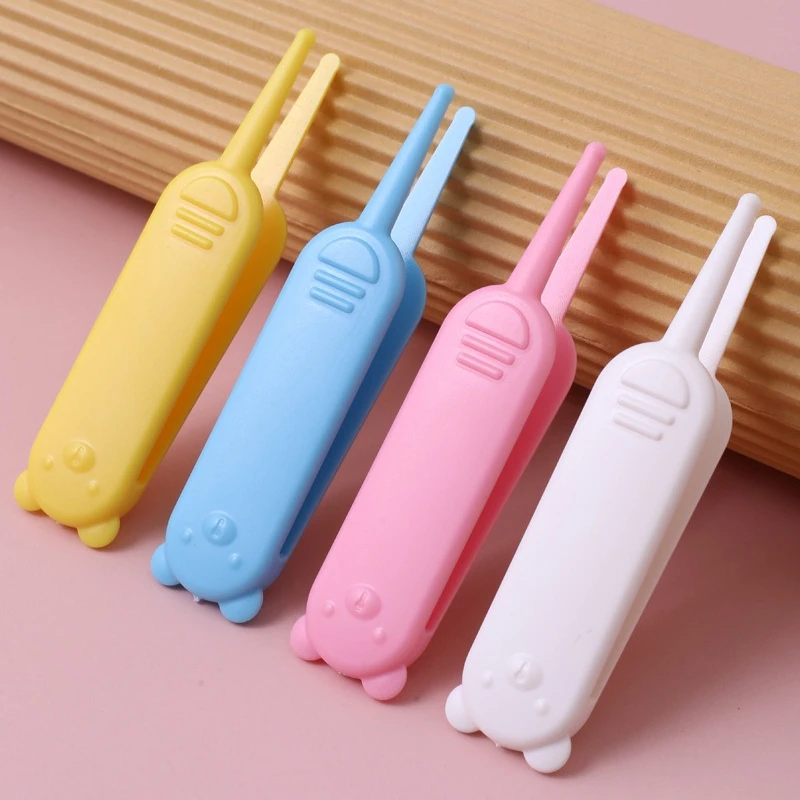 Baby Nose Tweezers Effective Nasal Booger and Ear Remover Tool Navel & Ear Cleaner Clip for Baby's Care Newborn Essential Stuff