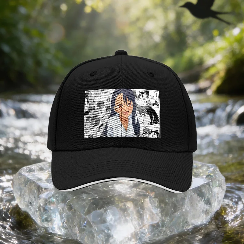 1pcs Manga Character Baseball Cap Suitable for Travel, Parties, Birthdays, Themed Events - Lightweight Adjustable Unisex Hat wit