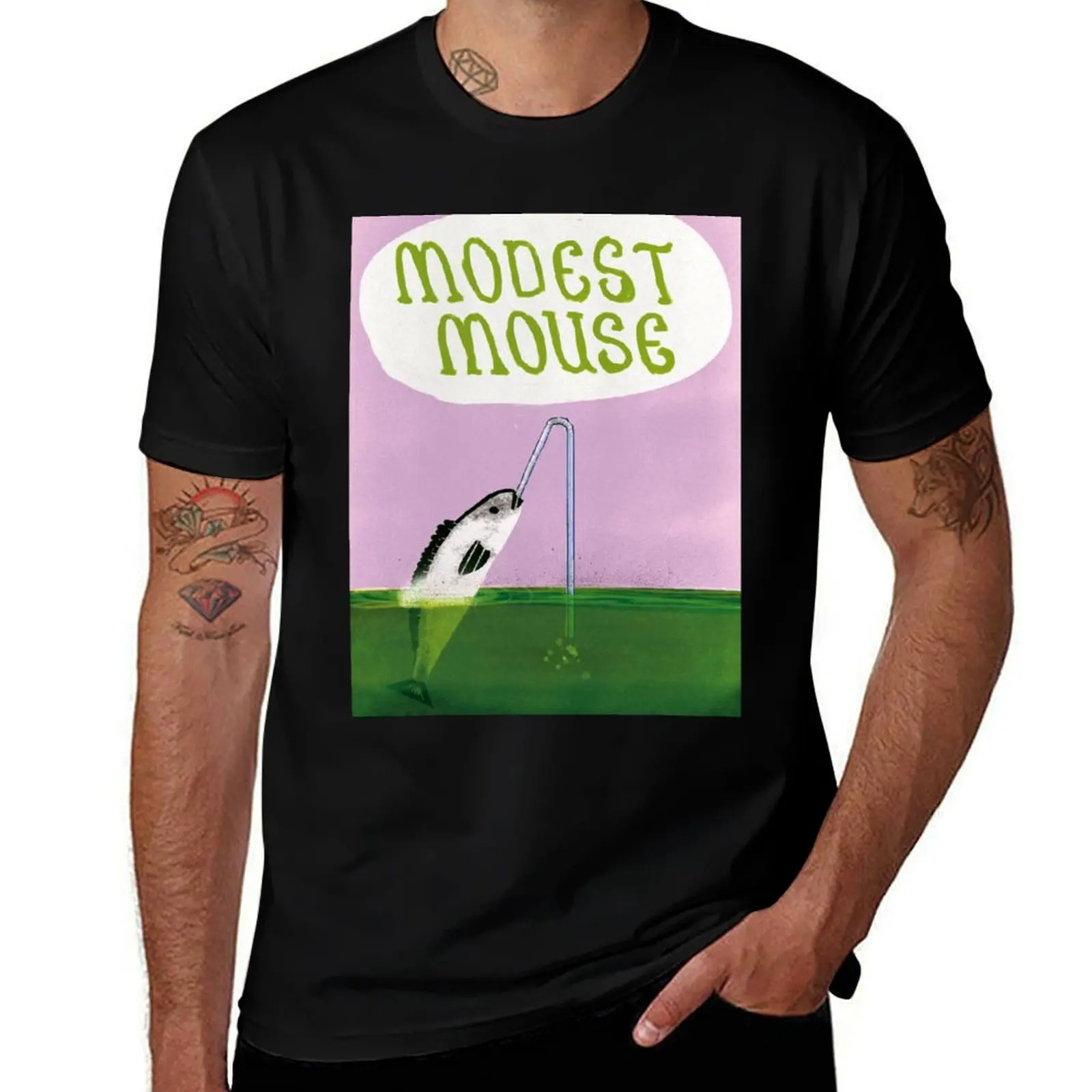 Modest Mouse T-Shirt t shirts for man cotton soft T-Shirt