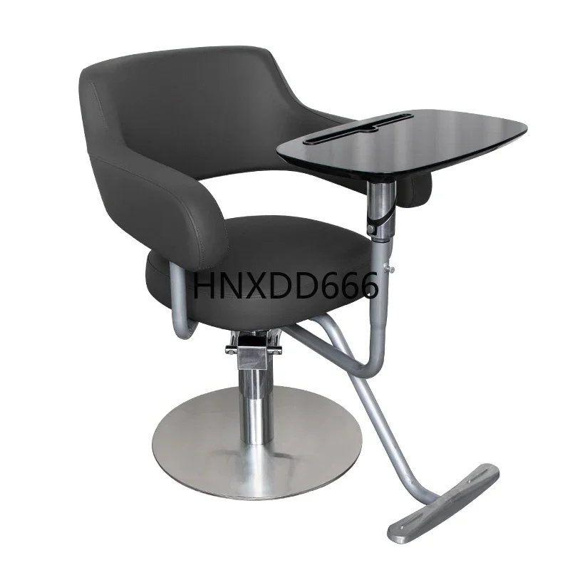 Lift and put down the perm and dyeing chair stool in the beauty salon
