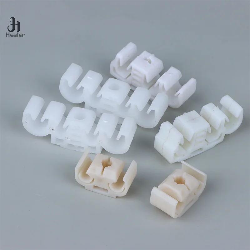 10PCS Car Brake Line Cable Bracket Vacuum Hose Pipe Clips For Santana Chery Chassis tubing fixed line clip hooks