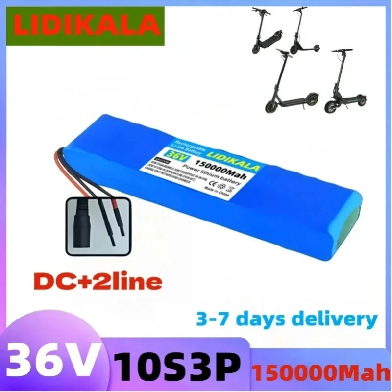 36V Akku 10S3P 150Ah für FIIDO D1/D2/D2S D4S Scooter, faltbarer Elektroroller, City New 18650 Lithium-Ionen-Akku, Lieferung in 3-7 Tagen