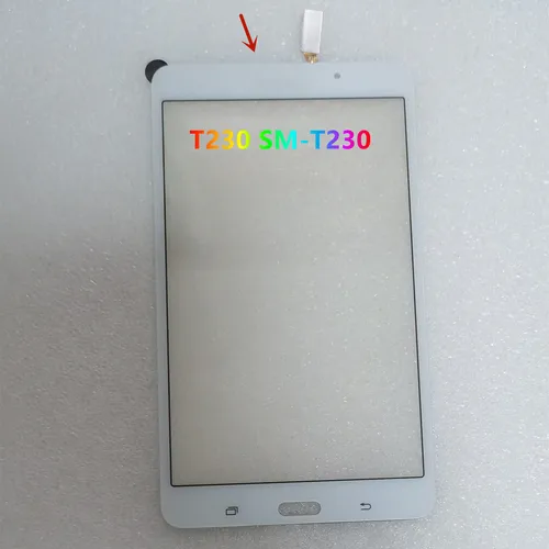 Imagen 2 del producto 7,0 pulgadas para Samsung Galaxy Tab 4 7,0 SM-T231 SM-T230 T231 T230 pantalla táctil digitalizador Sensor Panel piezas de repuesto prueba de 100%