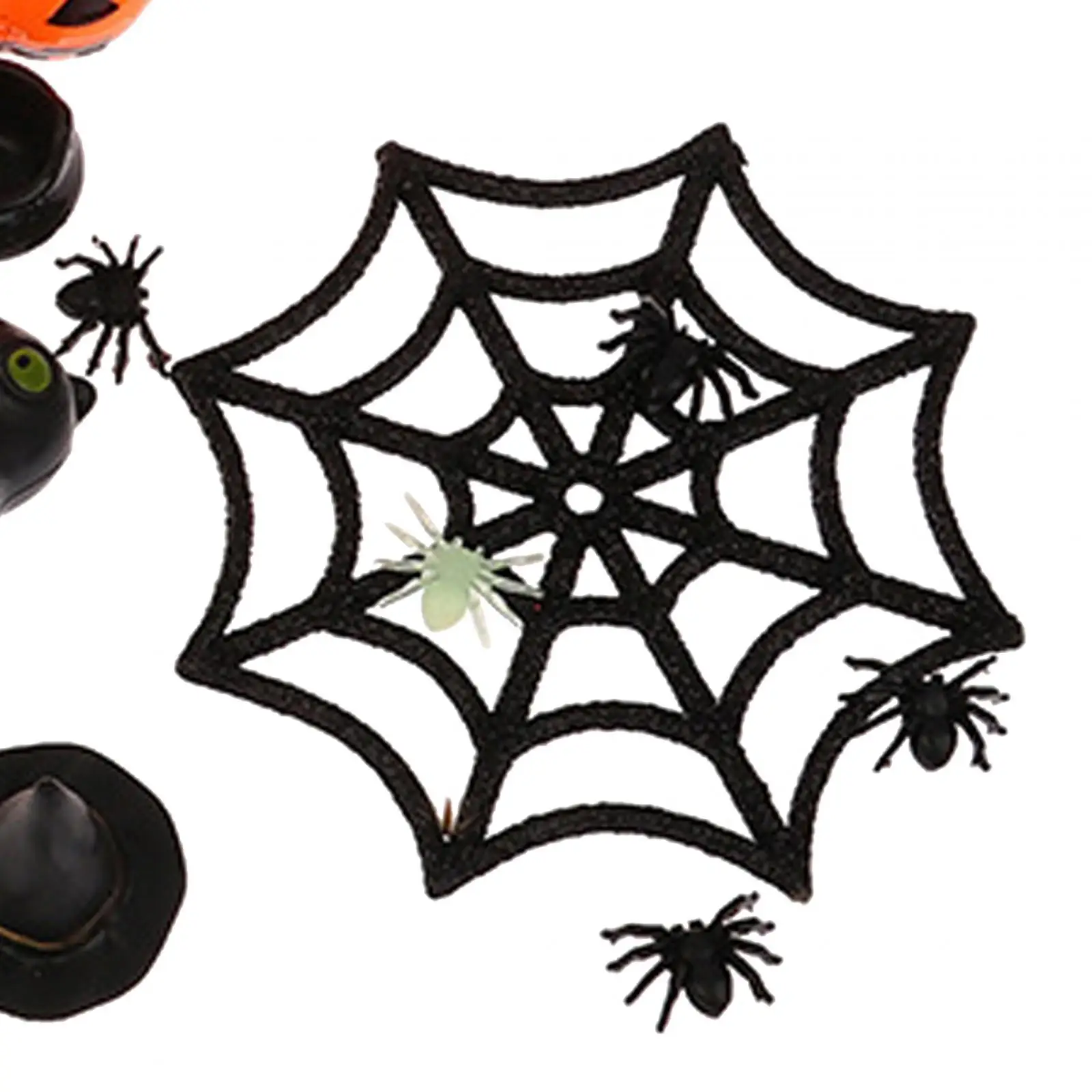 

Mini Dollhouse Halloween Decorations Accessory Kit Miniature Scene Garden Theme Handcrafted Furniture for Shelf and Table