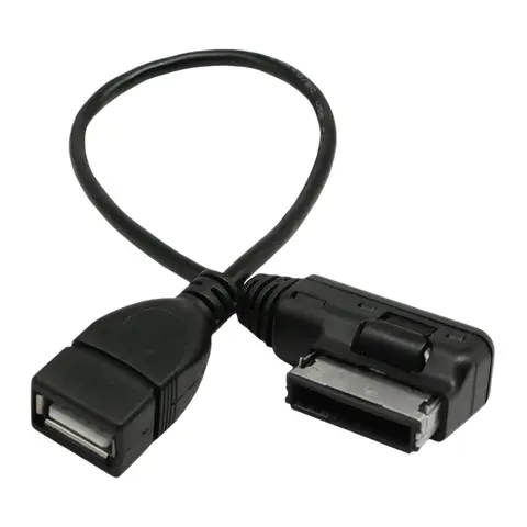 Audio AUX Adapter Data Wire Music MDI MMI AMI To USB Female Interface AMI MMI USB AUX Cable for Audi A6L Q5 Q7 A8 S5 A5 A4L A3