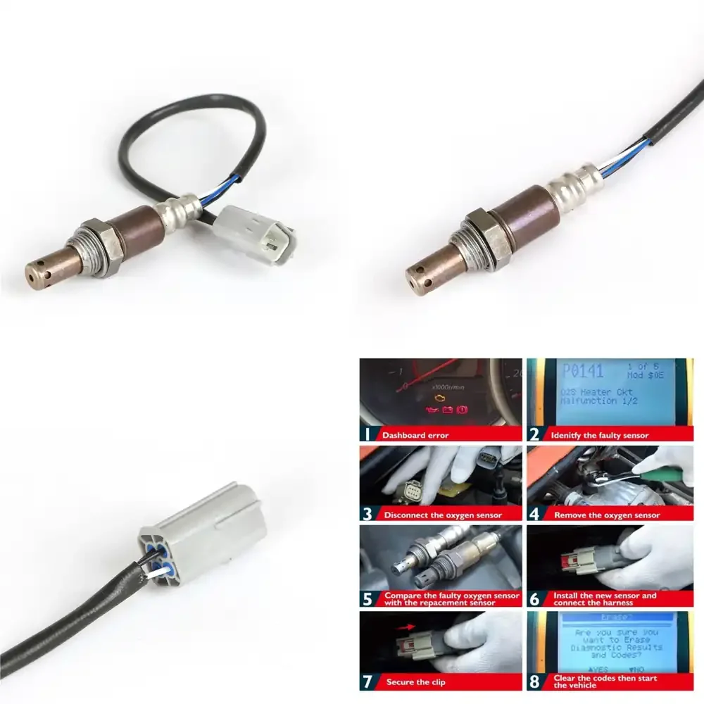 

Oxygen Sensor for Nissan 22693-ET000 234-9070 Compatible Car Oxygen Sensor Automotive Replacement Part for Exhaust System O2