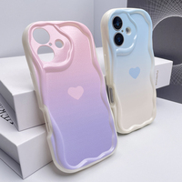 Gradient Color Phone Case For Huawei Honor 200 300 90 50 70 P60 P70 Ultra P50 P30 P40 Pro Lite Nova 11 Love Heart Cover