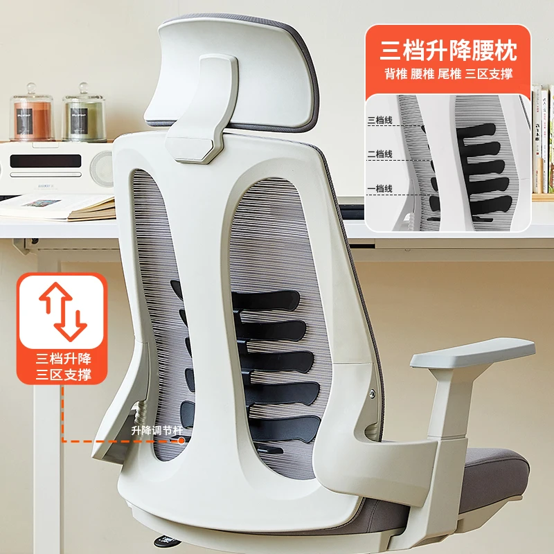 Upgrade Armrest Office Chair Organizer Net Luxury Ergonomic Bureaux Gaming Chair Manger Relaxing Silla Escritorio Home Office