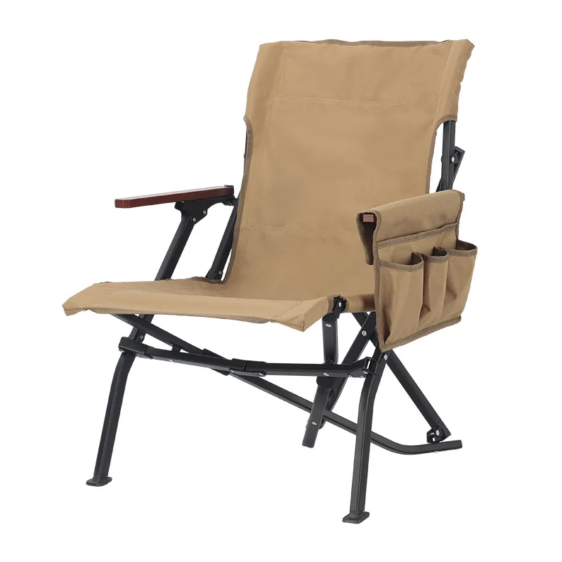 

Customizable outdoor aluminum alloy folding chair leisure picnic camping