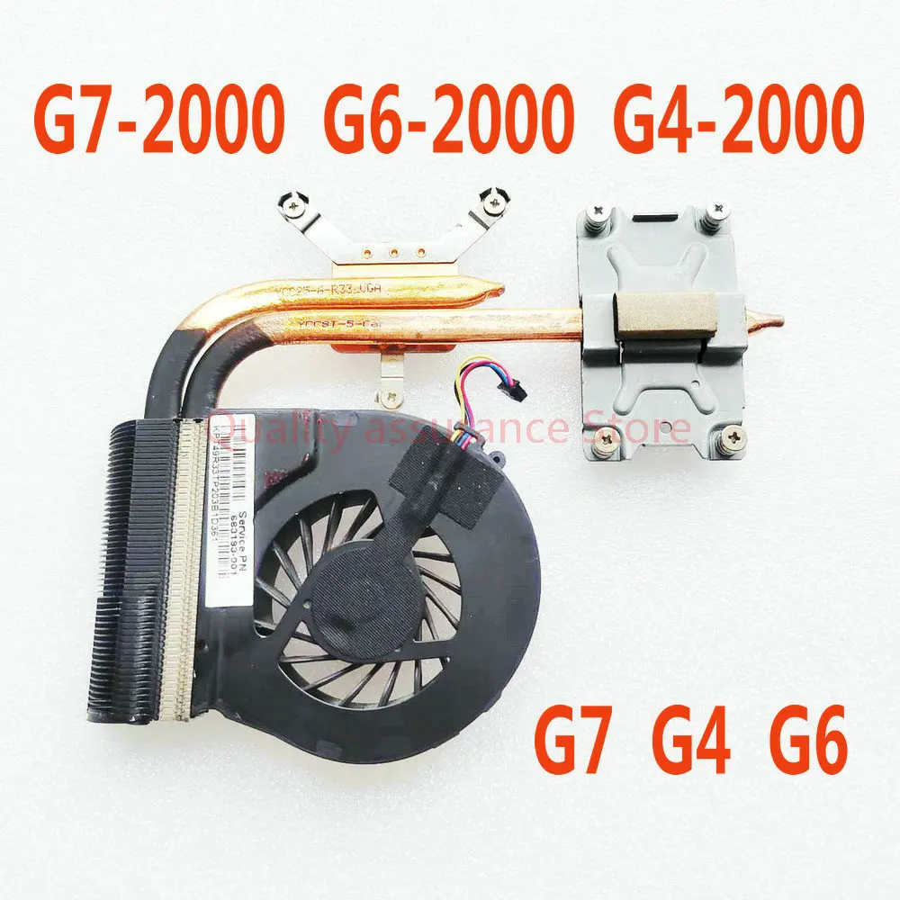 Original Laptop CPU Cooling Fan For HP G7-2000 G6-2000 G4-2000 Radiator HeatSink Fan 683192-001 683193-001 685479-001 683028-001