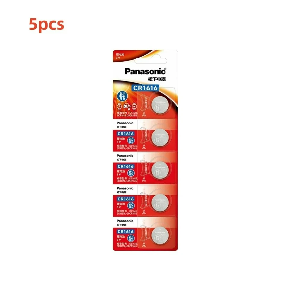 2-10pcs 100% Original Panasonic CR1616 3V Lithium Battery for Watch Remote Calculator Car Key Fob  Button Coin Cell