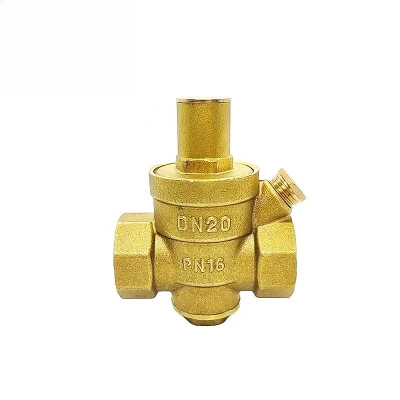 

1/2" 3/4" 3" 4" Brass Adjustable Type Pressure Reducing Valve Internal Thread Filter Pressure Reducing Valve With Pressure Gauge