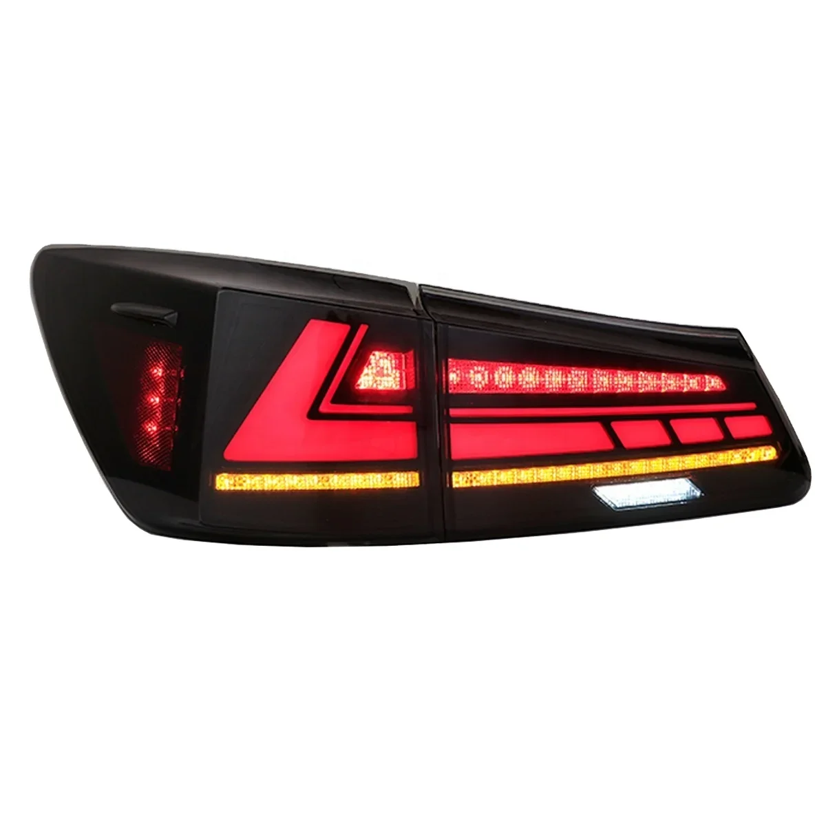 أضواء السيارات السيارات الذيل مصابيح المصابيح الخلفية لكزس IS 2006 2007 2008 2009 2010 2011 2012 سنة المصابيح الخلفية