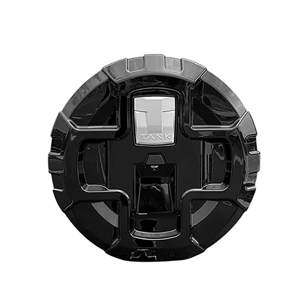 ABS Matte/Glossy Black Spare Tire Cover Equipped Tire Shell Exterior Decoration Car Styling Accessories For Tank 300 2021-2024